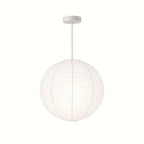 Japanese Round Rice Paper Pendant Light