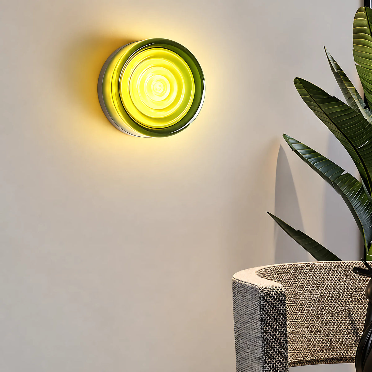 Jelly Round Wall Light