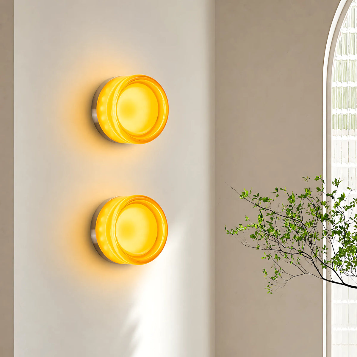 Jelly Round Wall Light