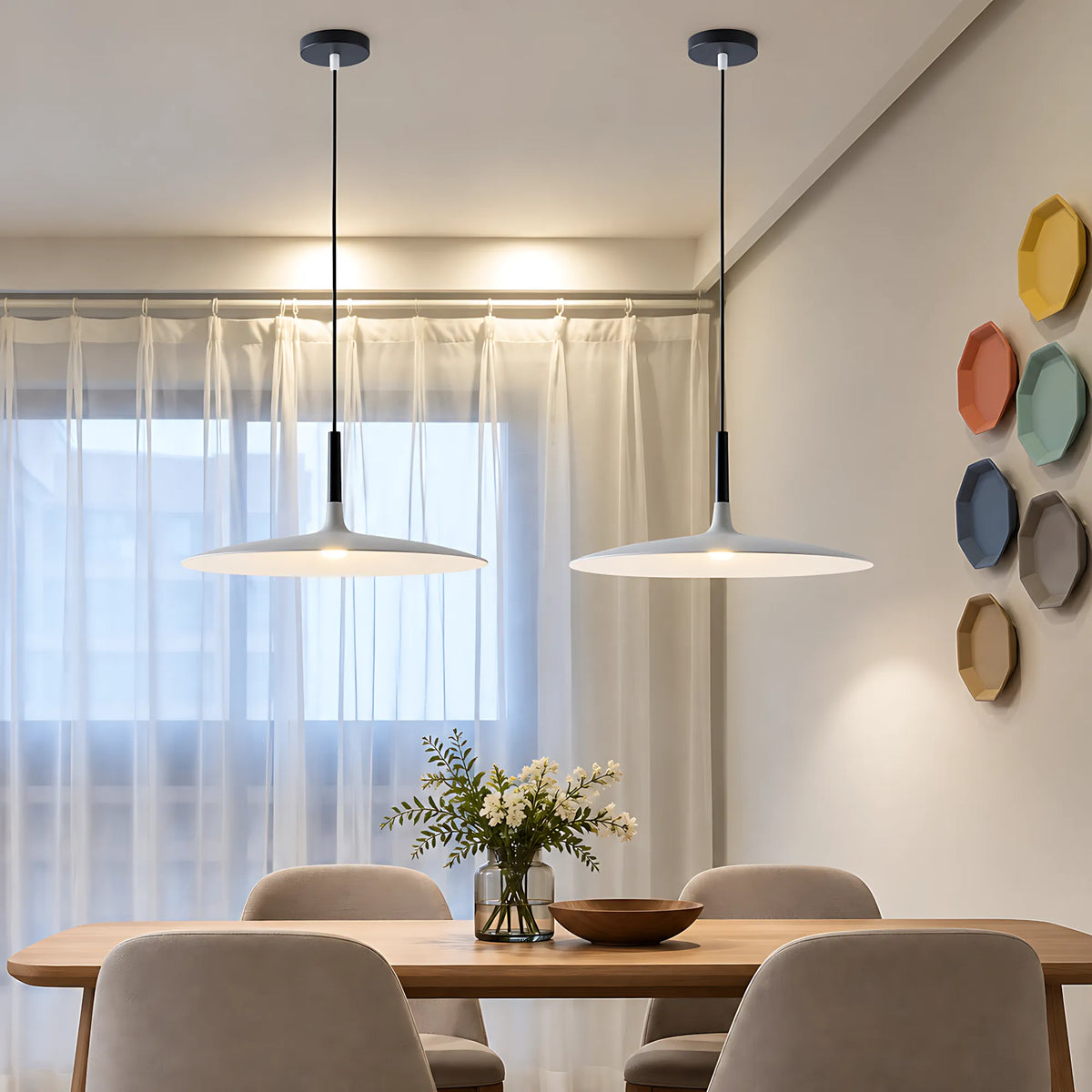 Liora Saucer Pendant Light