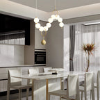 Luma Pearl Necklace Pendant Light