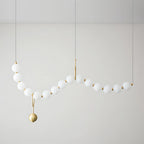 Luma Pearl Necklace Pendant Light