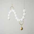 Luma Pearl Necklace Pendant Light