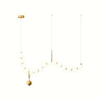 Luma Pearl Necklace Pendant Light