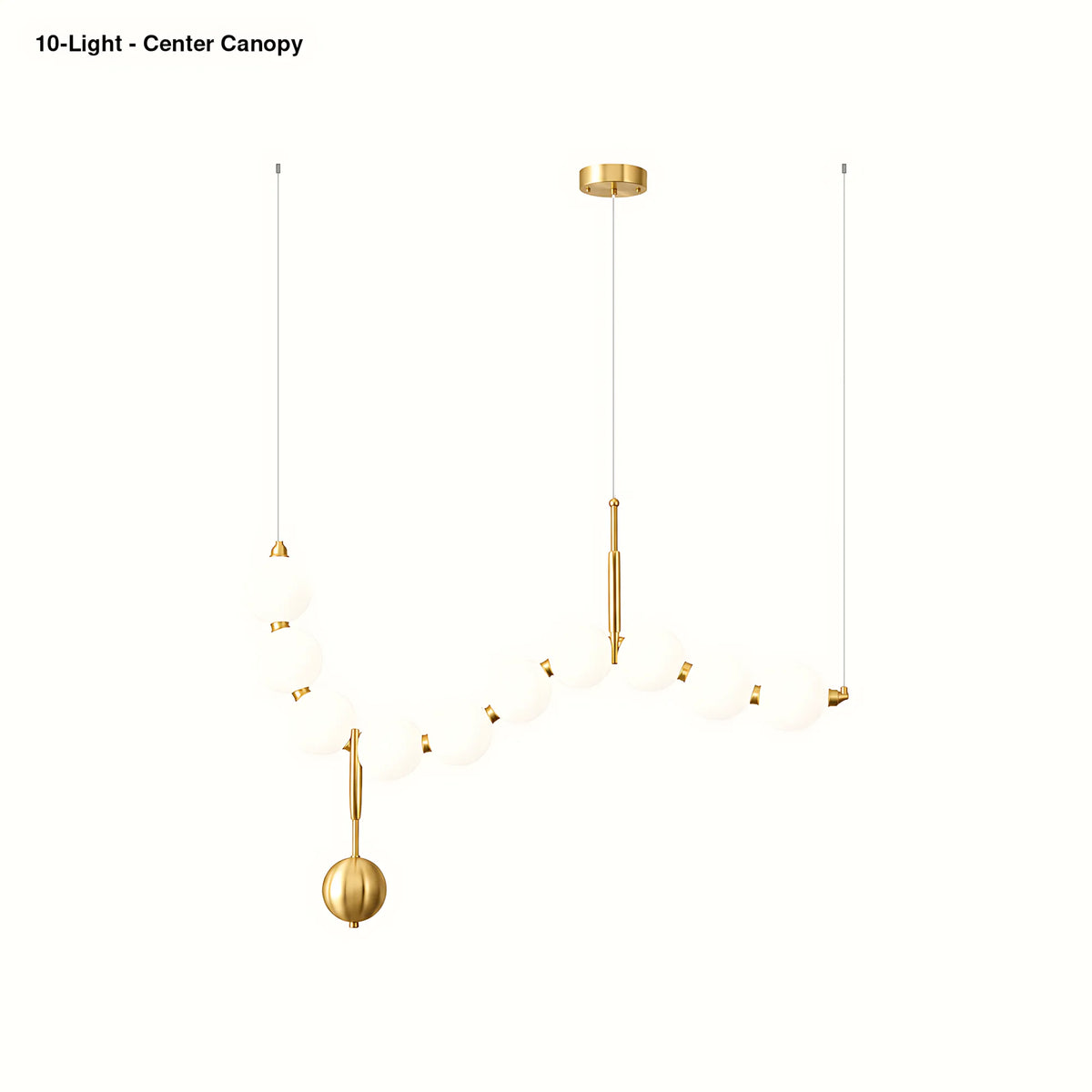 Luma Pearl Necklace Pendant Light