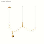 Luma Pearl Necklace Pendant Light