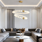 Luma Pearl Ring Pendant Light