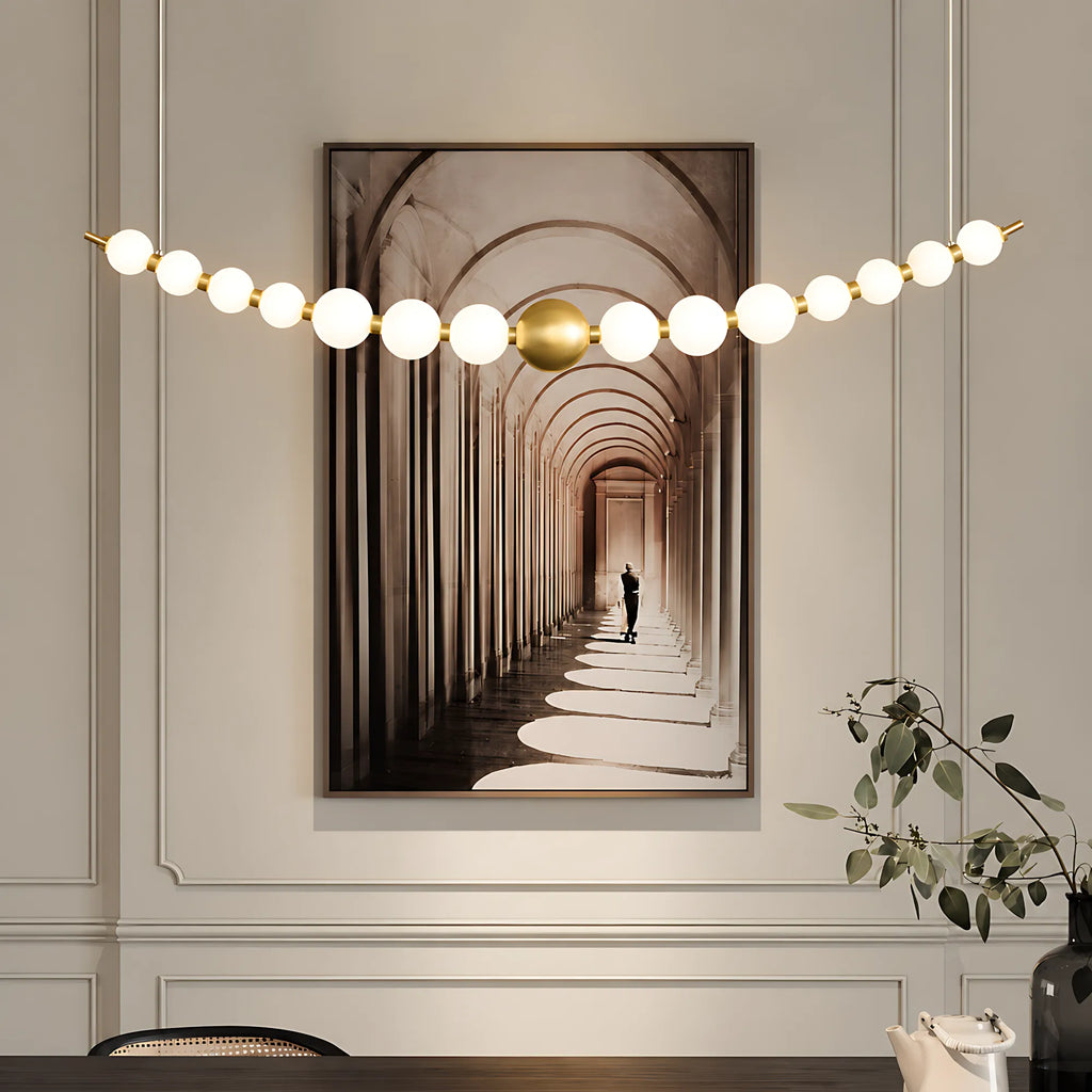 Luma Pearl Ring Pendant Light