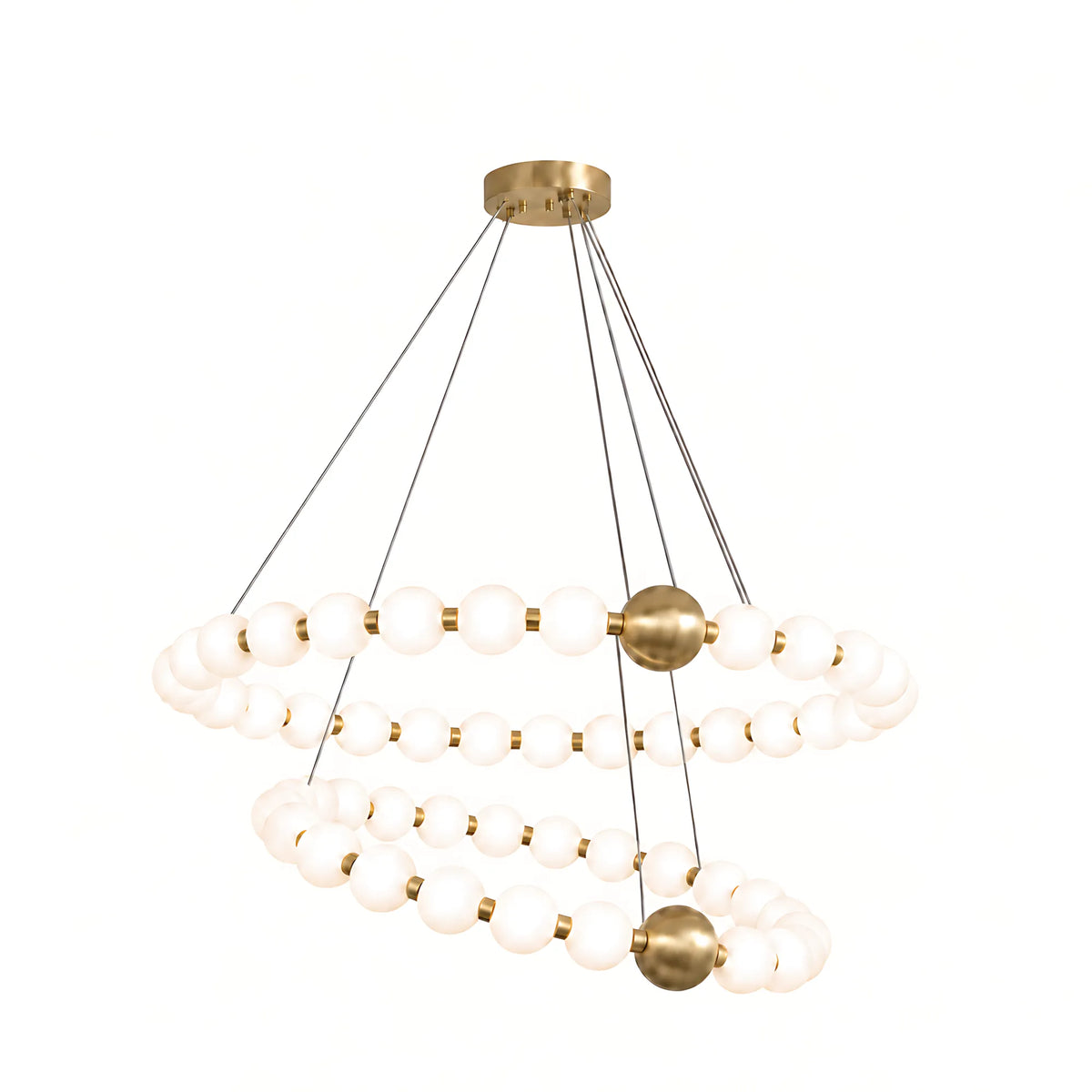 Luma Pearl Ring Pendant Light