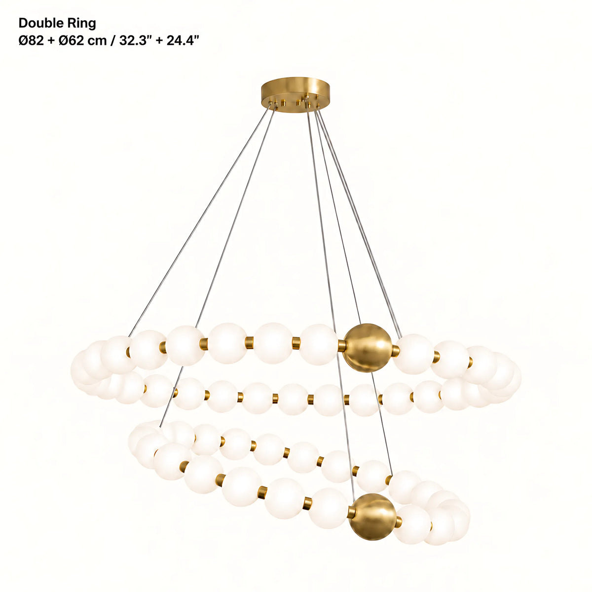 Luma Pearl Ring Pendant Light