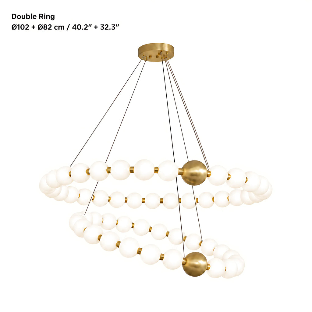 Luma Pearl Ring Pendant Light