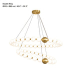 Luma Pearl Ring Pendant Light
