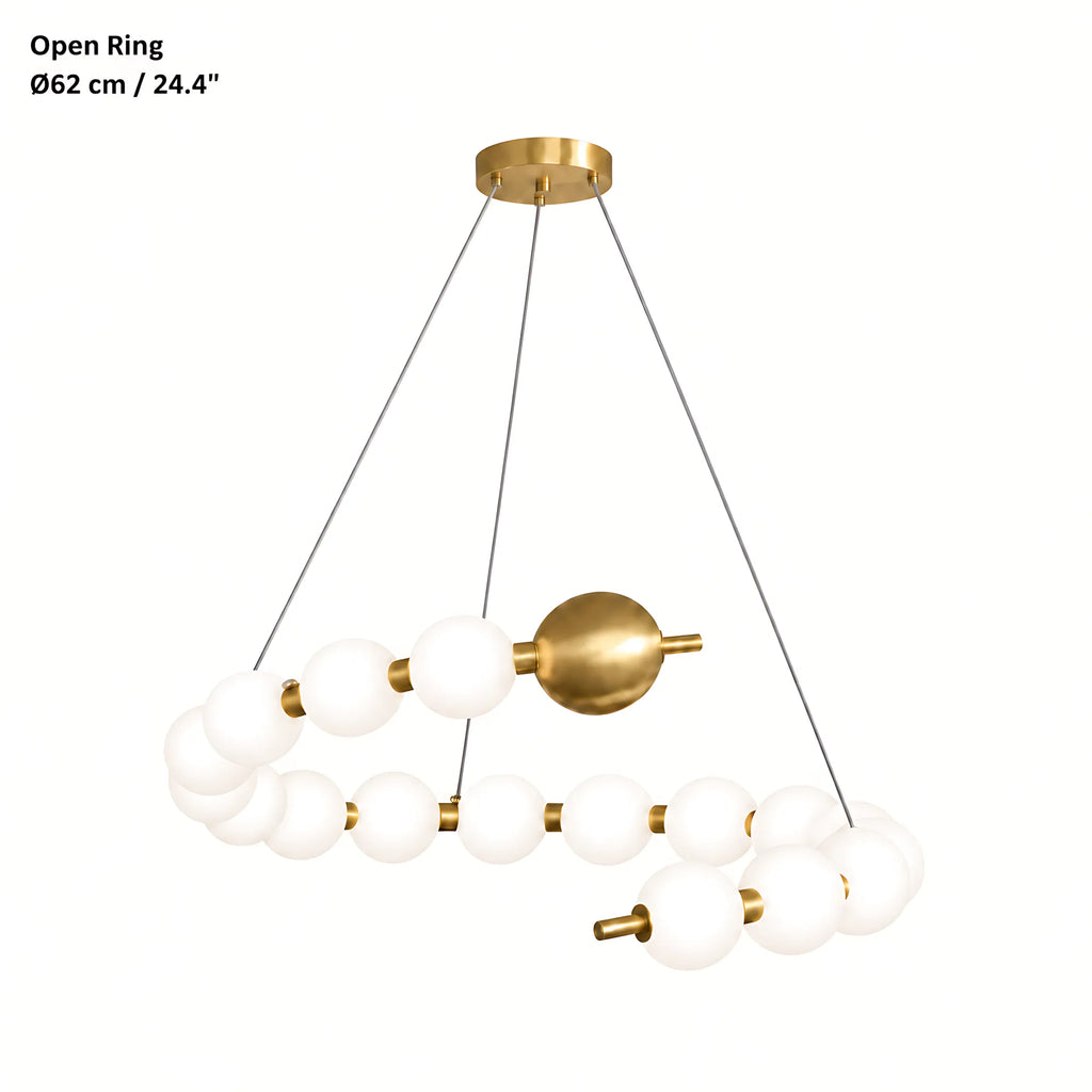 Luma Pearl Ring Pendant Light