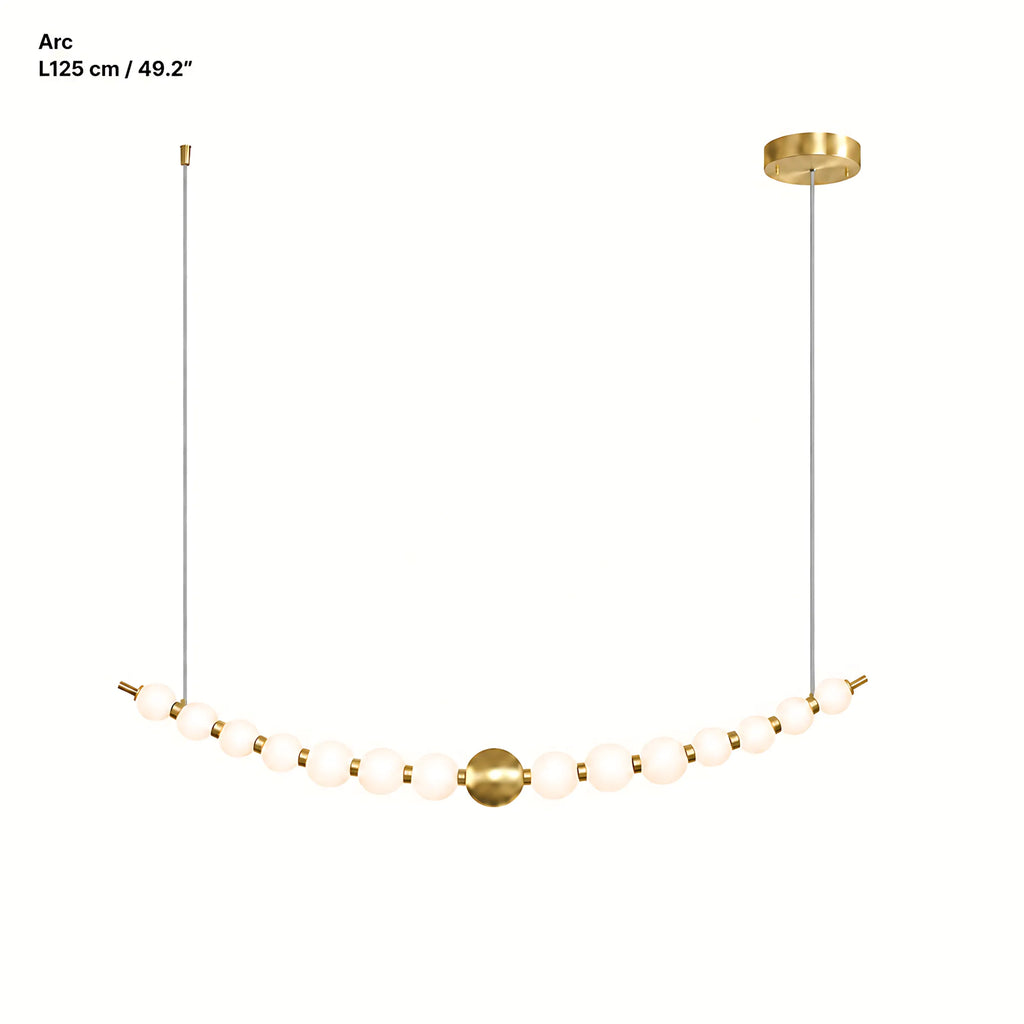 Luma Pearl Ring Pendant Light