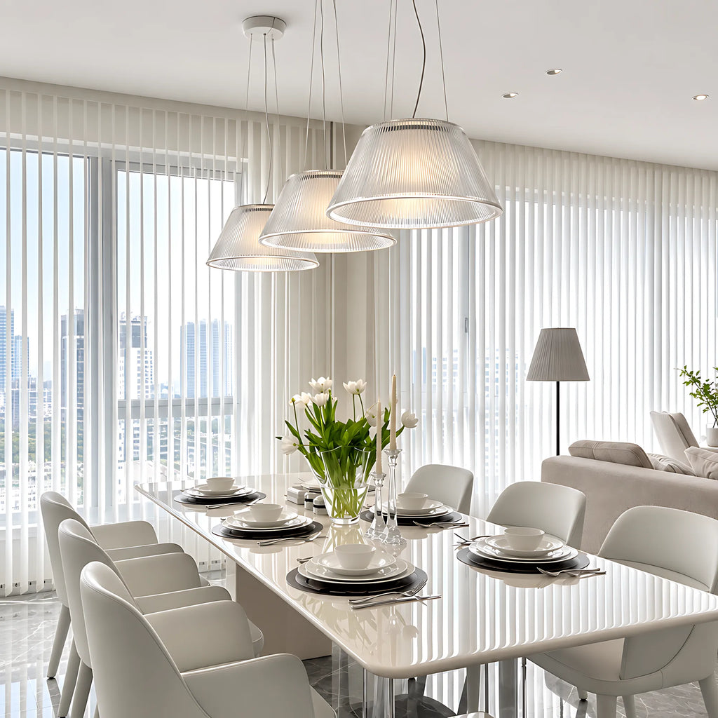 Lumera Striped Pendant Light