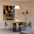 Lumera Striped Pendant Light