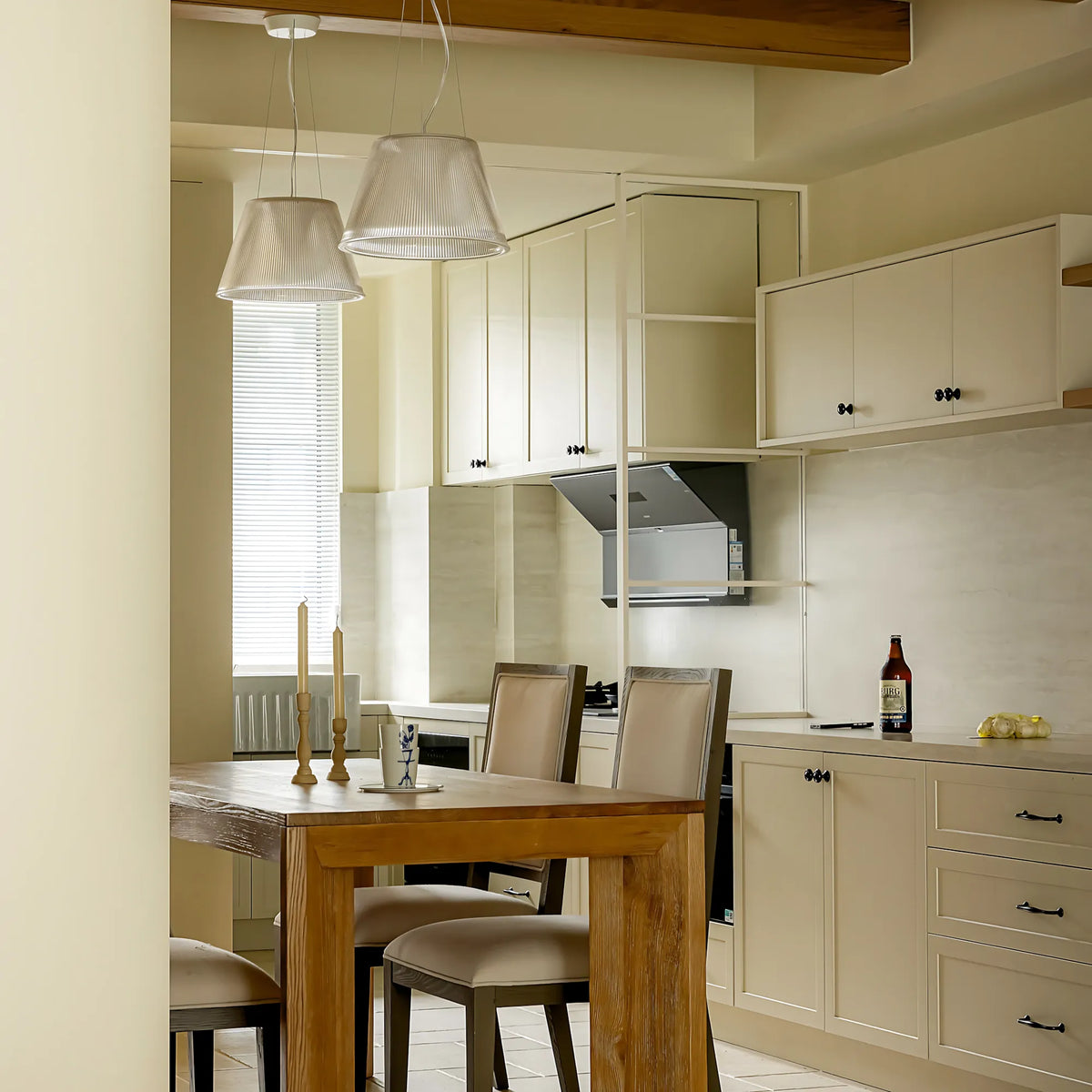 Lumera Striped Pendant Light