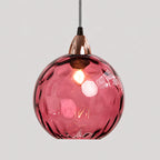 Lumi Orb Colored Glass Pendant Light