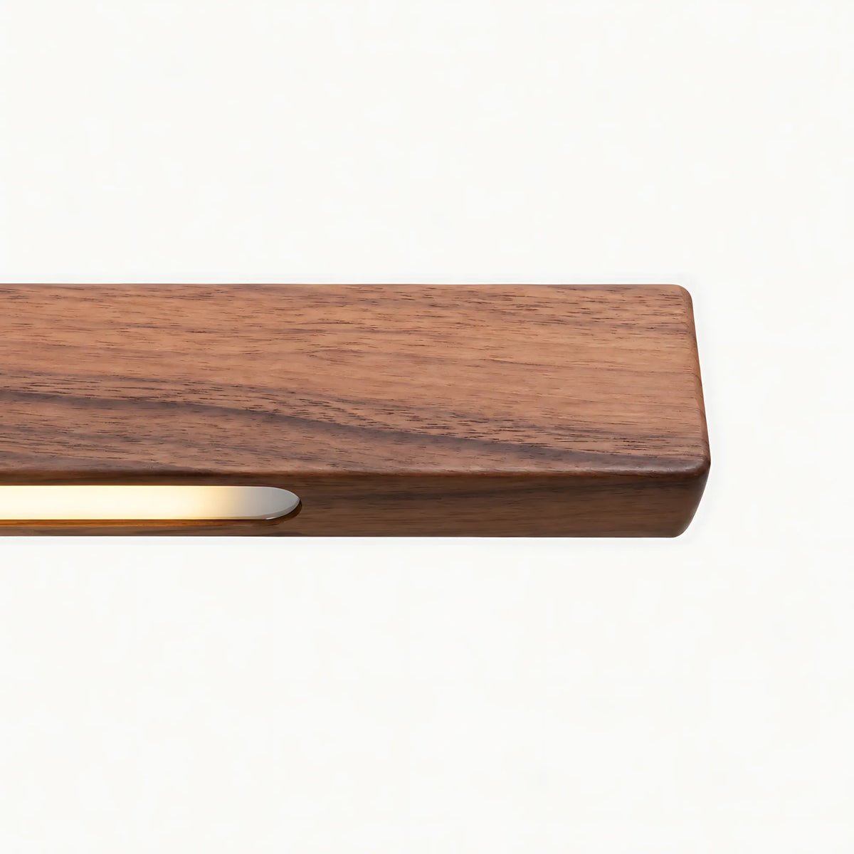 Lunaro Solid Wood Linear Pendant Light