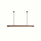 Lunaro Solid Wood Linear Pendant Light