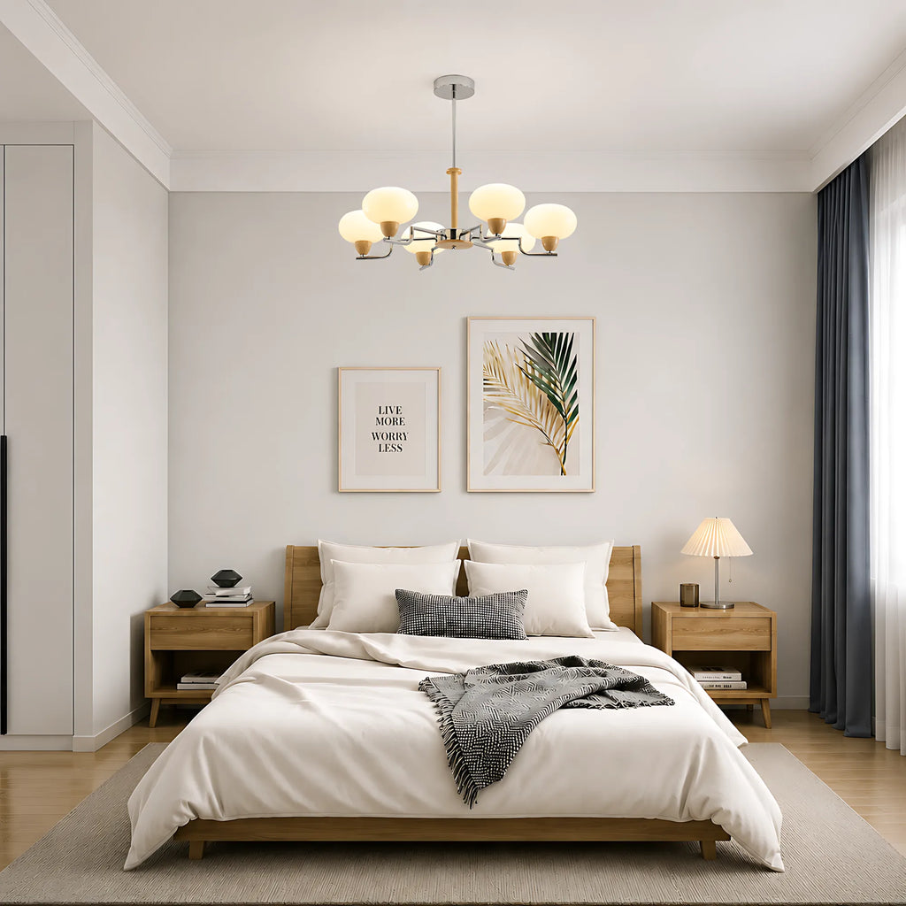 Lunavia Persimmon Glass Pendant Light