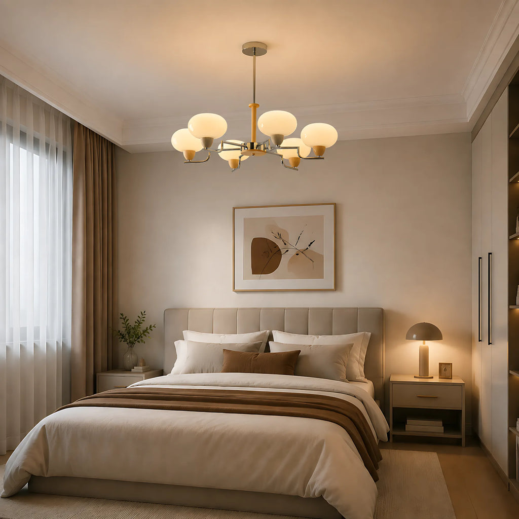 Lunavia Persimmon Glass Pendant Light