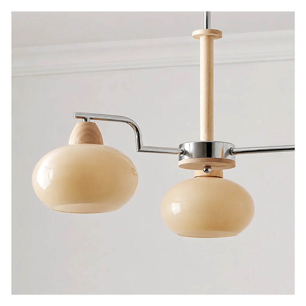 Lunavia Persimmon Glass Pendant Light