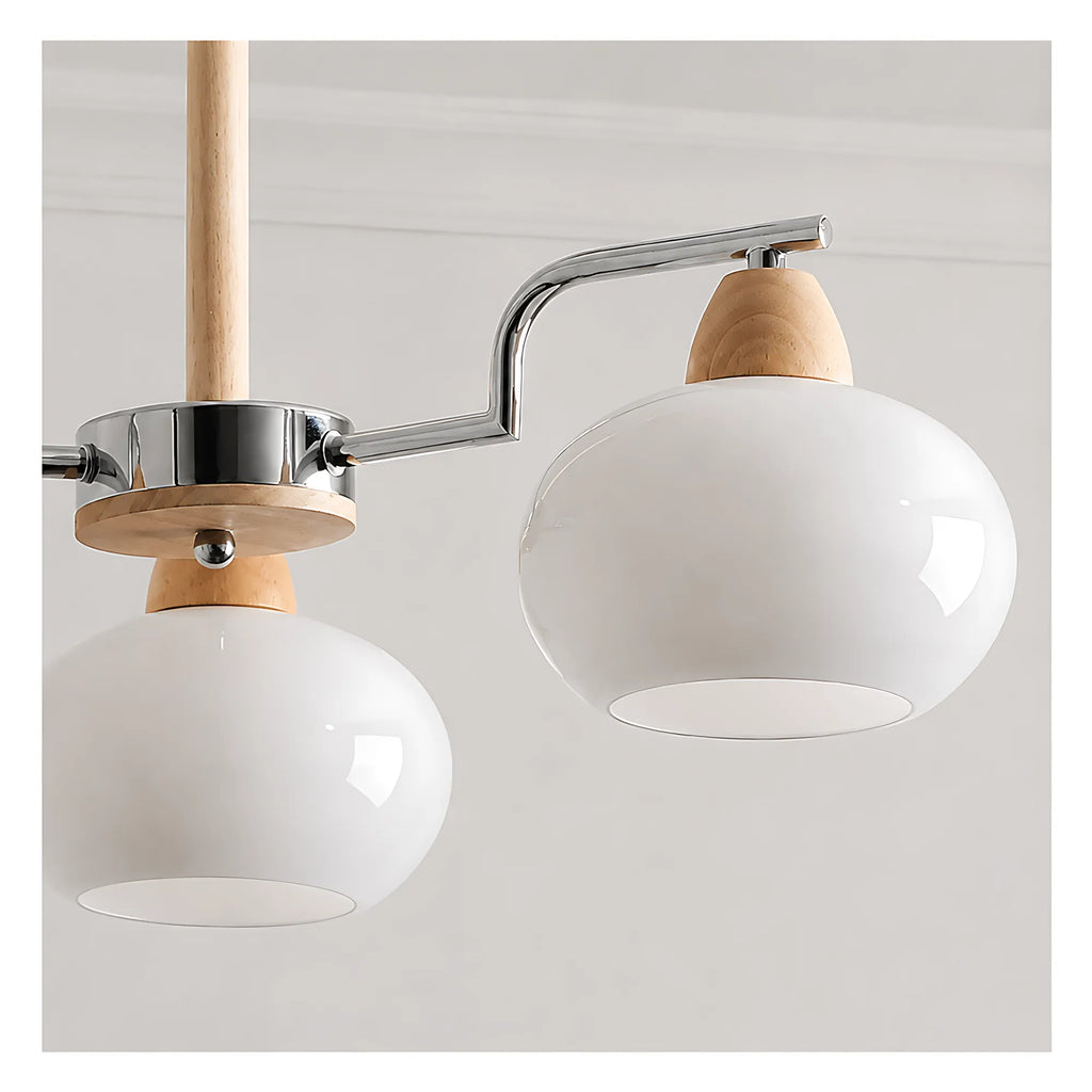 Lunavia Persimmon Glass Pendant Light