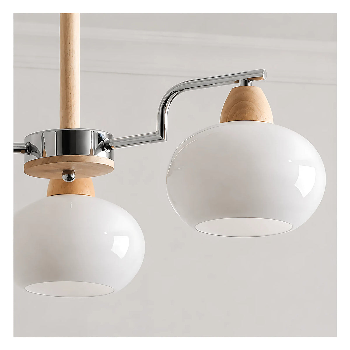 Lunavia Persimmon Glass Pendant Light