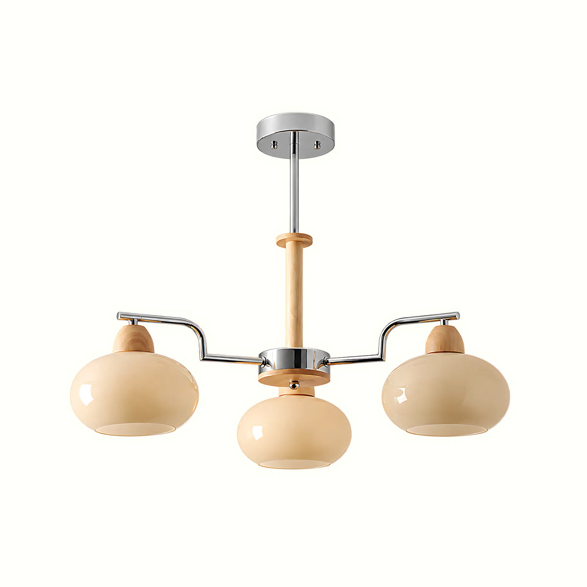 Lunavia Persimmon Glass Pendant Light