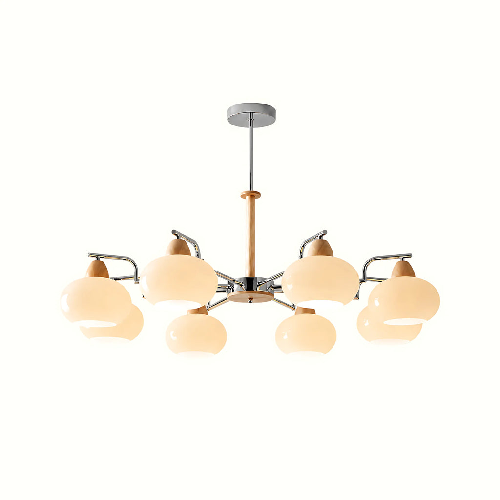 Lunavia Persimmon Glass Pendant Light