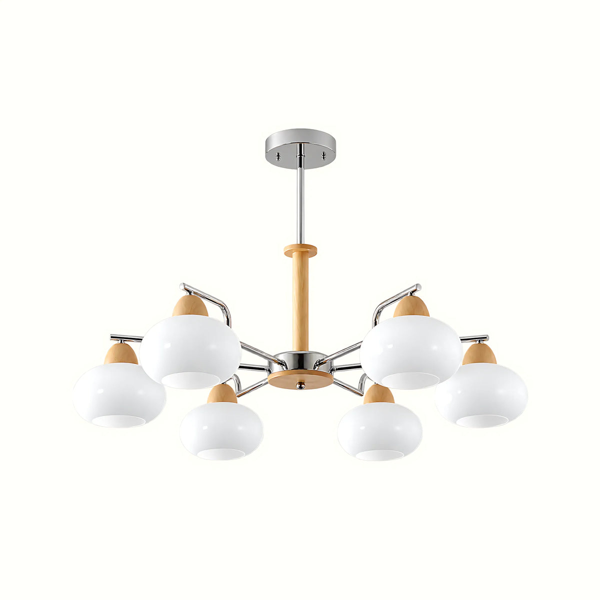 Lunavia Persimmon Glass Pendant Light
