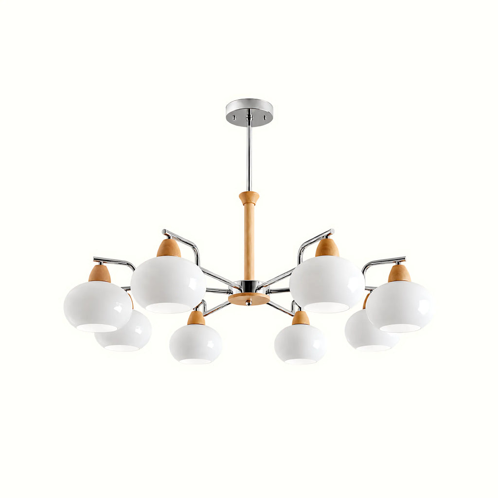 Lunavia Persimmon Glass Pendant Light