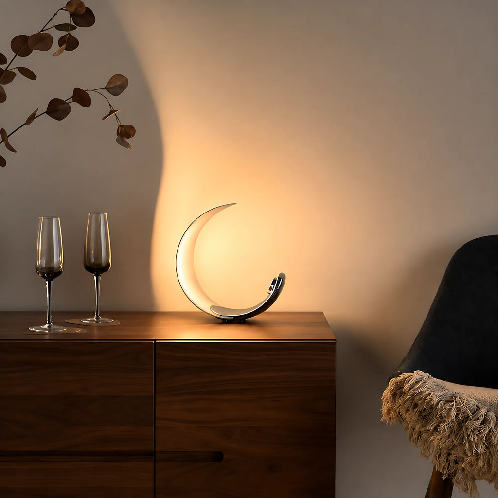 Lunessa Crescent LED Table Lamp