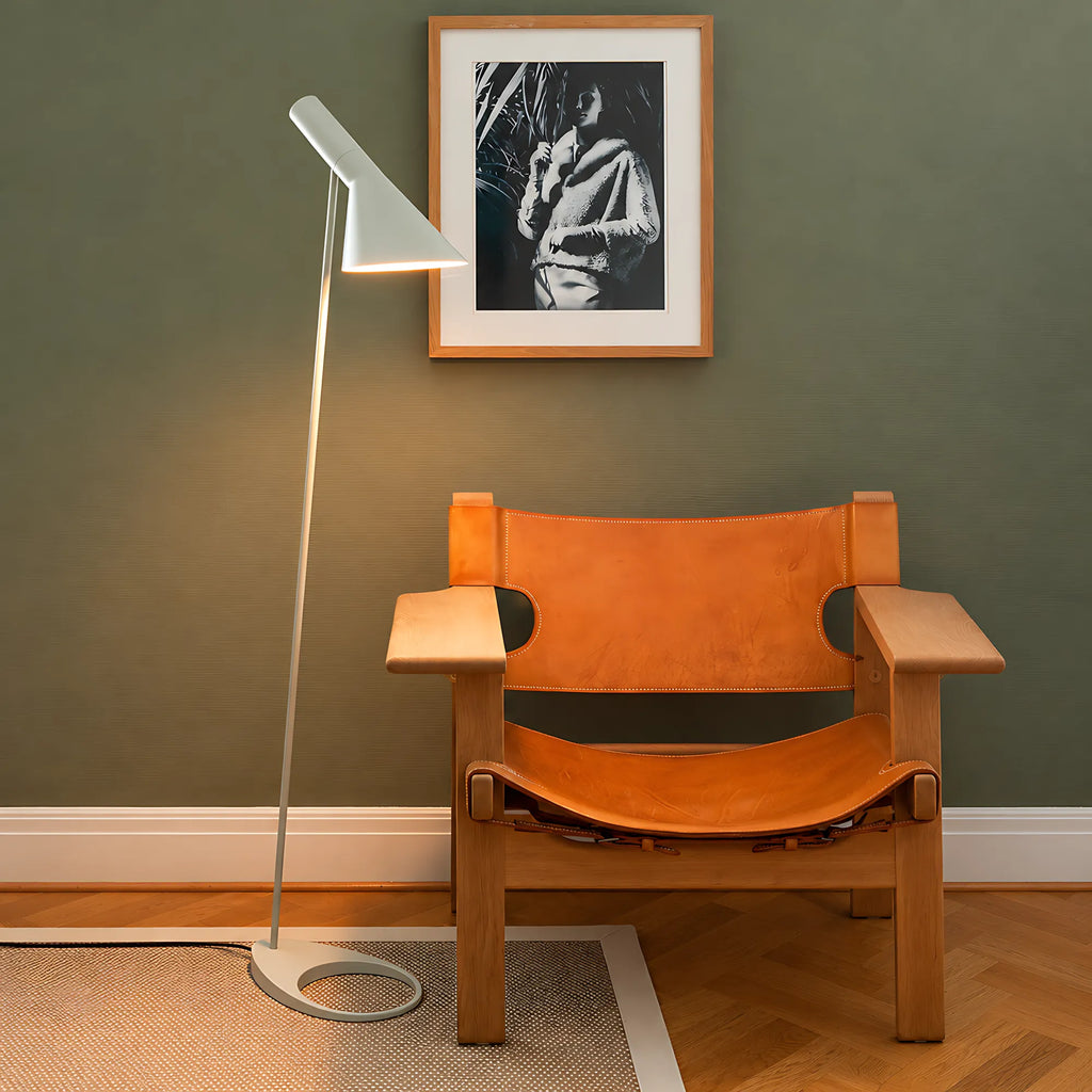Minimalist Tapered Cone Floor Lamp