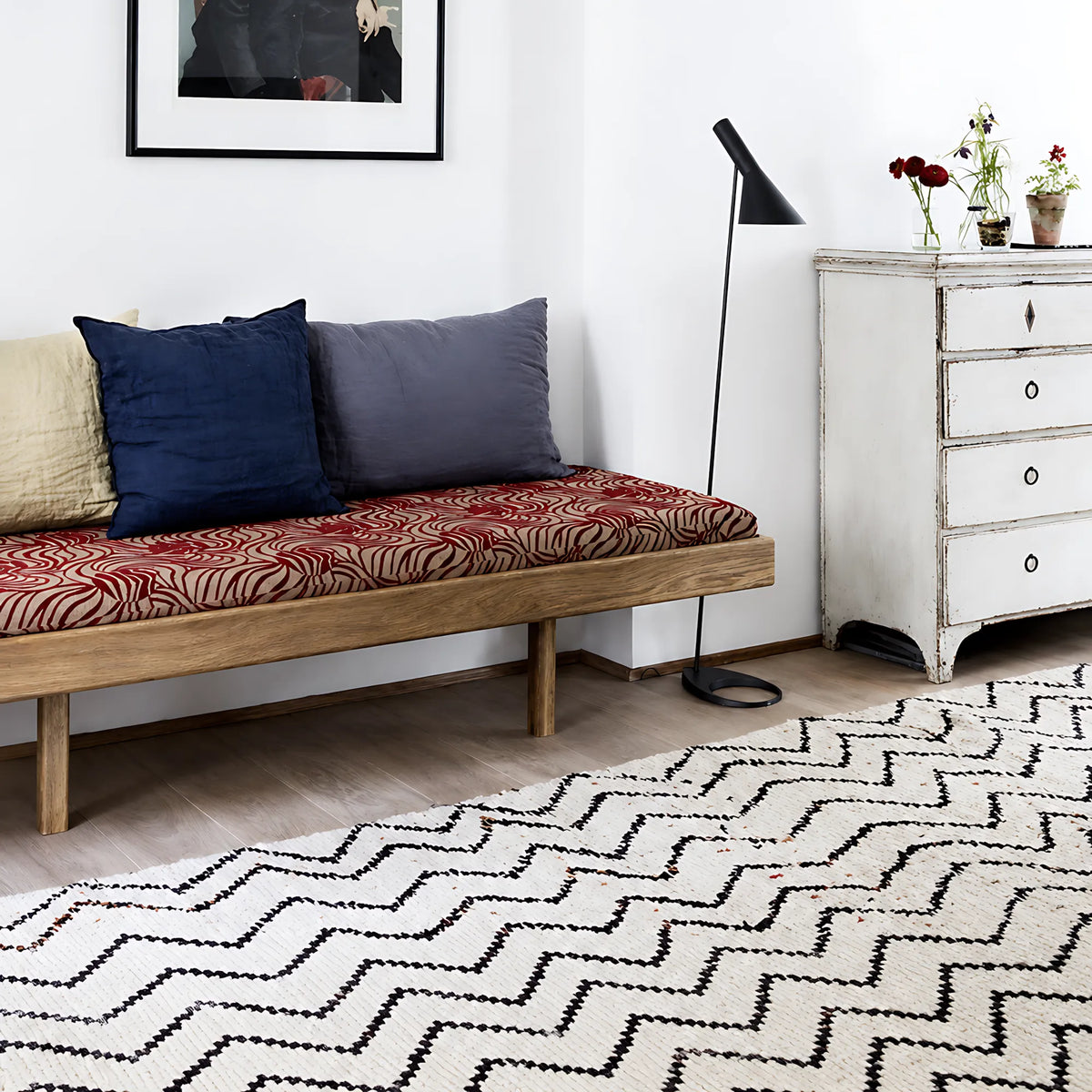 Minimalist Tapered Cone Floor Lamp
