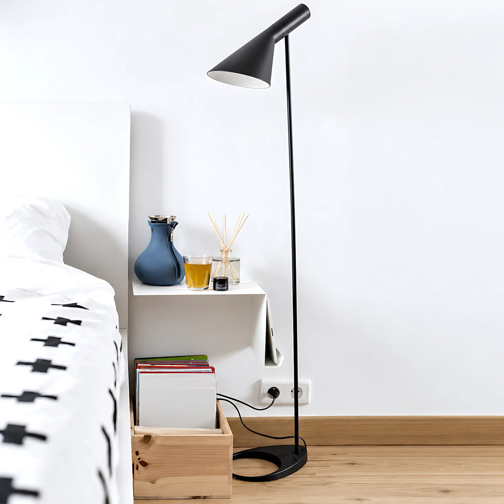 Minimalist Tapered Cone Floor Lamp