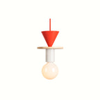 Mirova Geometric Wood Pendant Ligh