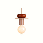 Mirova Geometric Wood Pendant Ligh