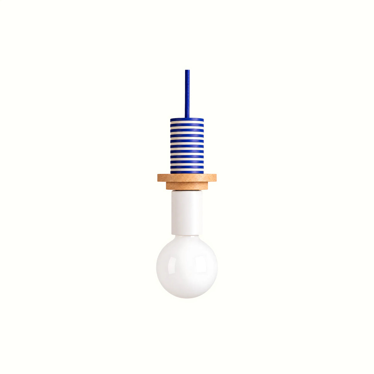 Mirova Geometric Wood Pendant Ligh