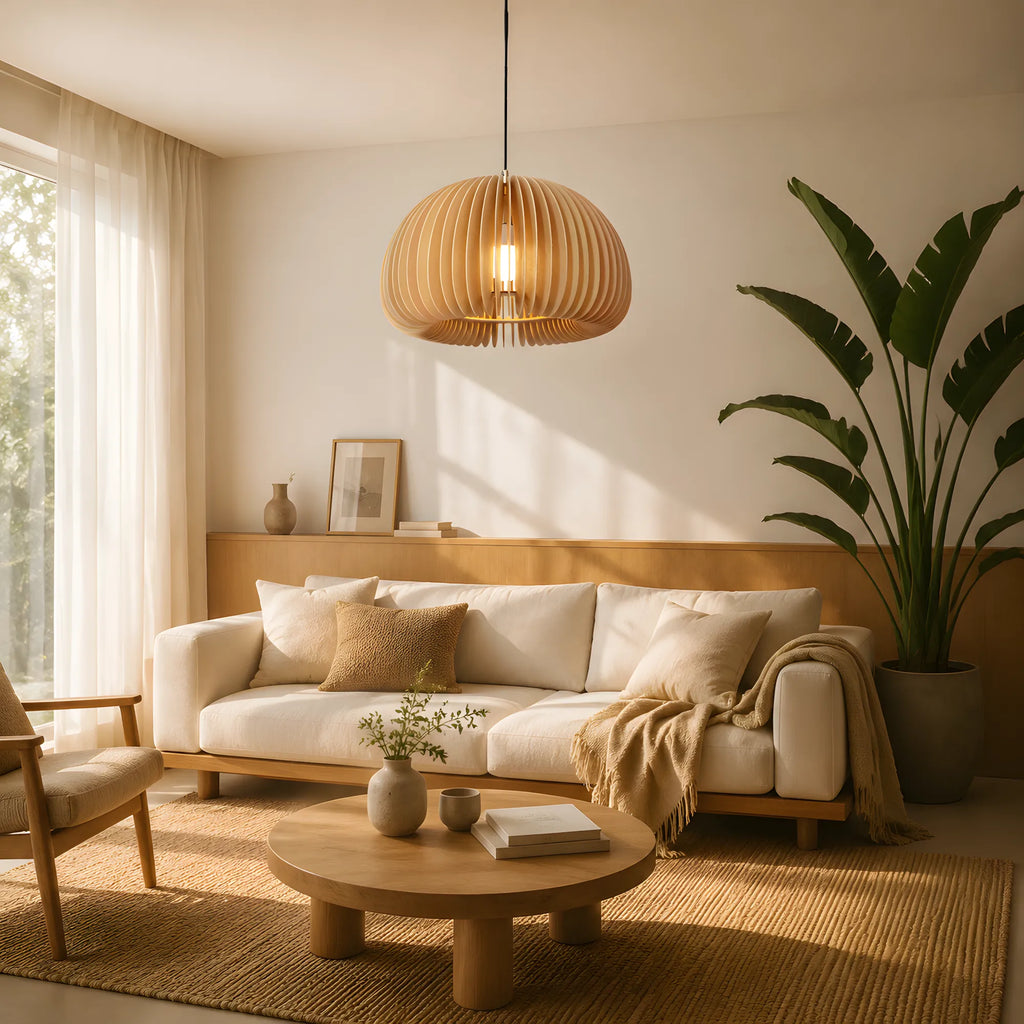 Mori Wooden Pendant Light