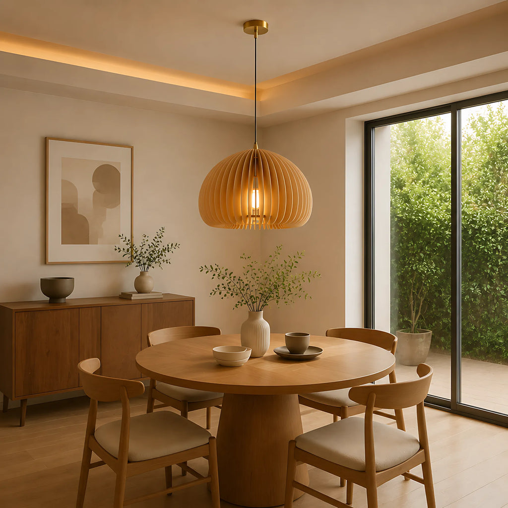 Mori Wooden Pendant Light