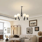 Norvella Opal Glass Chandelier