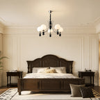 Norvella Opal Glass Chandelier