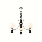 Norvella Opal Glass Chandelier