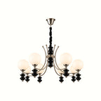Norvella Opal Glass Chandelier