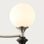 Norvella Opal Glass Chandelier