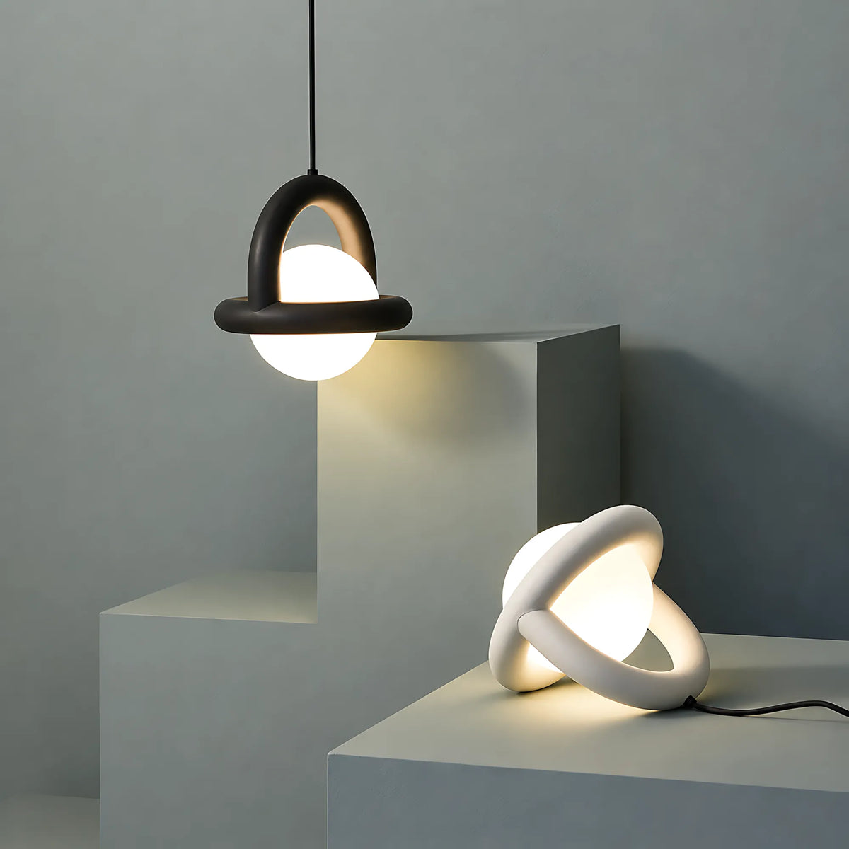 Novara Modern Loop Pendant Light