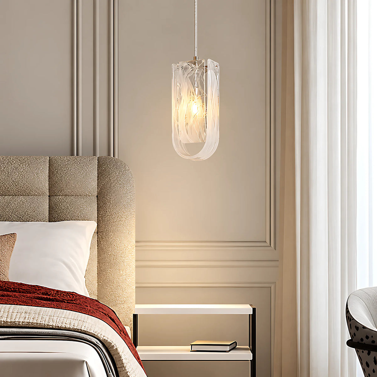 Nuvessa Cloud Glass Pendant Light