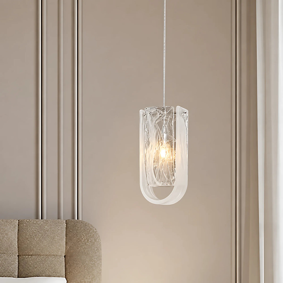 Nuvessa Cloud Glass Pendant Light